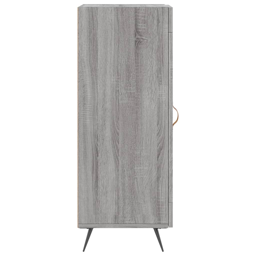 Sideboard Grau Sonoma 34,5x34x90 cm Holzwerkstoff