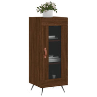 Thumbnail for Sideboard Braun Eichen-Optik 34,5x34x90 cm Holzwerkstoff
