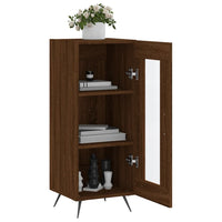 Thumbnail for Sideboard Braun Eichen-Optik 34,5x34x90 cm Holzwerkstoff