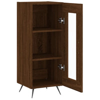 Thumbnail for Sideboard Braun Eichen-Optik 34,5x34x90 cm Holzwerkstoff