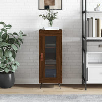 Thumbnail for Sideboard Braun Eichen-Optik 34,5x34x90 cm Holzwerkstoff