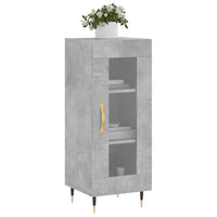 Thumbnail for Sideboard Betongrau 34,5x34x90 cm Holzwerkstoff