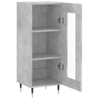 Thumbnail for Sideboard Betongrau 34,5x34x90 cm Holzwerkstoff