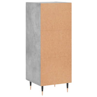 Thumbnail for Sideboard Betongrau 34,5x34x90 cm Holzwerkstoff