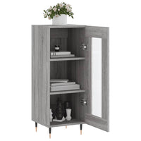 Thumbnail for Sideboard Grau Sonoma 34,5x34x90 cm Holzwerkstoff