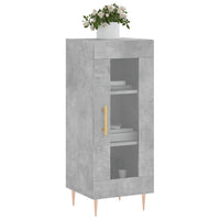 Thumbnail for Sideboard Betongrau 34,5x34x90 cm Holzwerkstoff