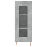 Thumbnail for Sideboard Betongrau 34,5x34x90 cm Holzwerkstoff