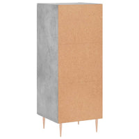 Thumbnail for Sideboard Betongrau 34,5x34x90 cm Holzwerkstoff