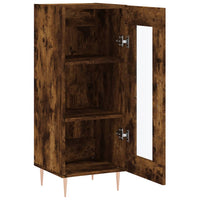 Thumbnail for Sideboard Räuchereiche 34,5x34x90 cm Holzwerkstoff