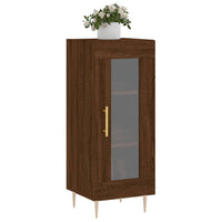 Thumbnail for Sideboard Braun Eichen-Optik 34,5x34x90 cm Holzwerkstoff