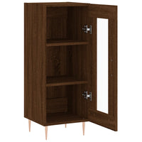 Thumbnail for Sideboard Braun Eichen-Optik 34,5x34x90 cm Holzwerkstoff