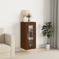 Thumbnail for Sideboard Braun Eichen-Optik 34,5x34x90 cm Holzwerkstoff