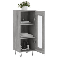 Thumbnail for Sideboard Grau Sonoma 34,5x34x90 cm Holzwerkstoff