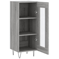 Thumbnail for Sideboard Grau Sonoma 34,5x34x90 cm Holzwerkstoff