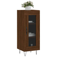 Thumbnail for Sideboard Braun Eichen-Optik 34,5x34x90 cm Holzwerkstoff