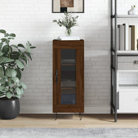 Thumbnail for Sideboard Braun Eichen-Optik 34,5x34x90 cm Holzwerkstoff