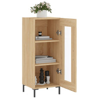 Thumbnail for Sideboard Sonoma-Eiche 34,5x34x90 cm Holzwerkstoff