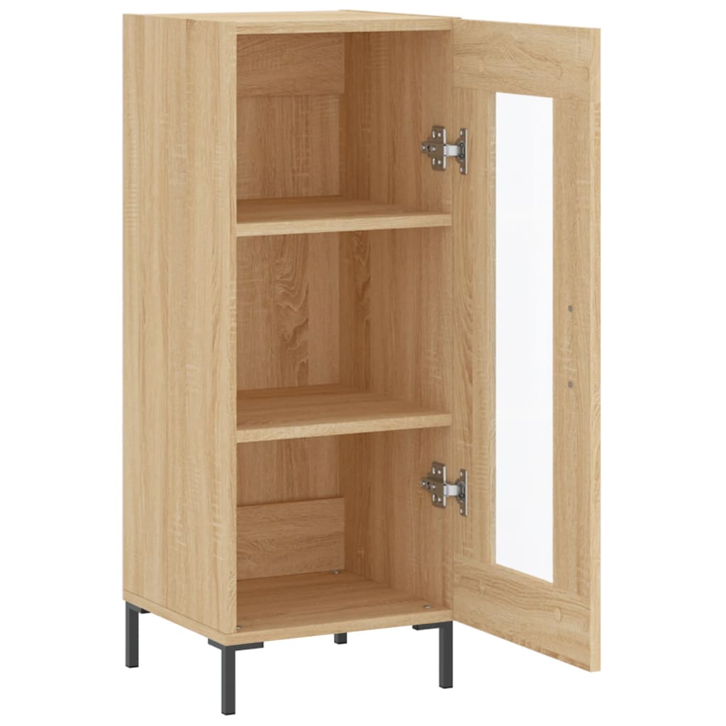 Sideboard Sonoma-Eiche 34,5x34x90 cm Holzwerkstoff