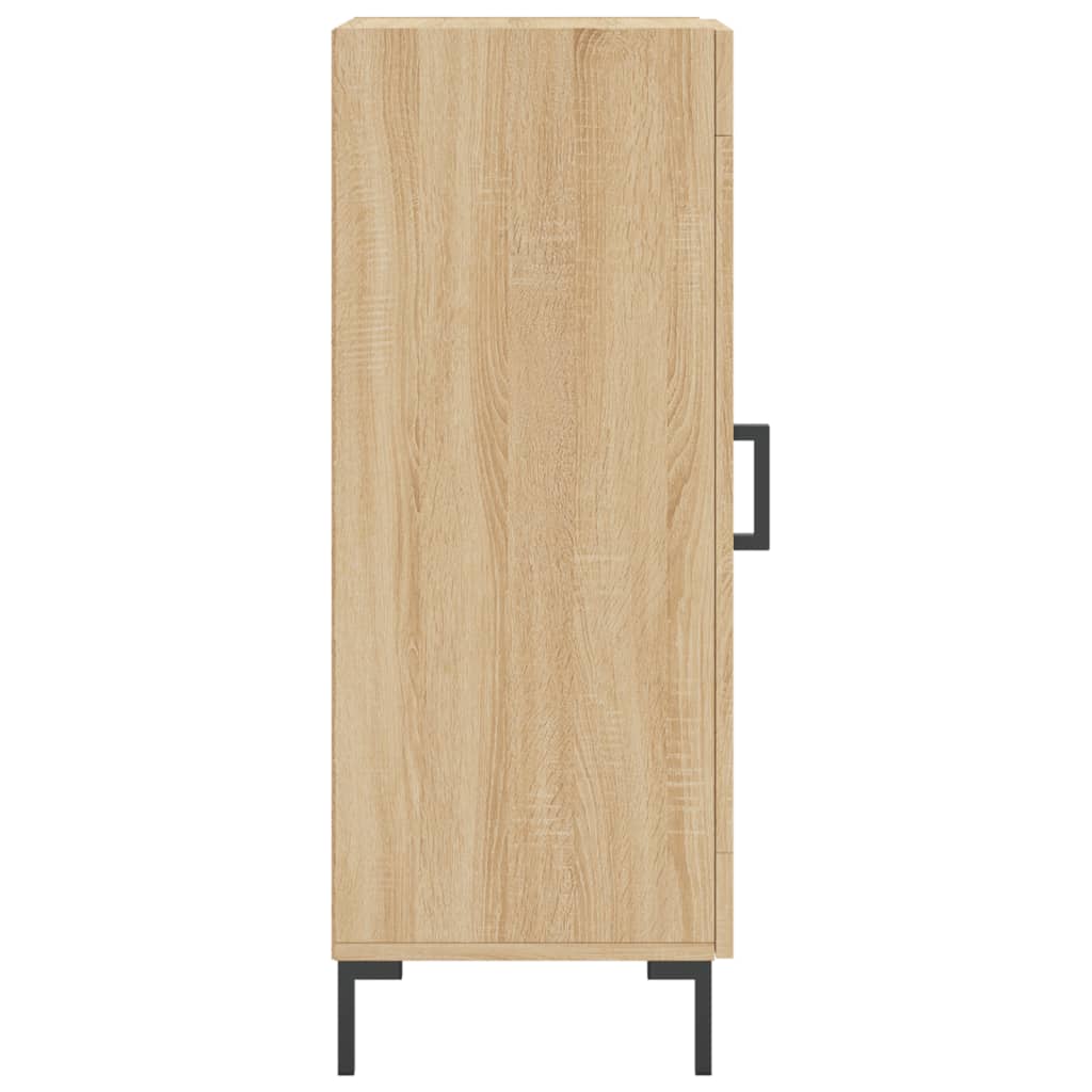 Sideboard Sonoma-Eiche 34,5x34x90 cm Holzwerkstoff
