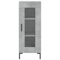 Thumbnail for Sideboard Betongrau 34,5x34x90 cm Holzwerkstoff