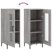 Thumbnail for Sideboard Grau Sonoma 34,5x34x90 cm Holzwerkstoff