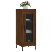 Thumbnail for Sideboard Braun Eichen-Optik 34,5x34x90 cm Holzwerkstoff