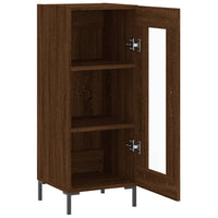 Thumbnail for Sideboard Braun Eichen-Optik 34,5x34x90 cm Holzwerkstoff