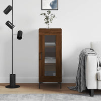Thumbnail for Sideboard Braun Eichen-Optik 34,5x34x90 cm Holzwerkstoff