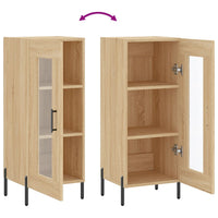 Thumbnail for Sideboard Sonoma-Eiche 34,5x34x90 cm Holzwerkstoff