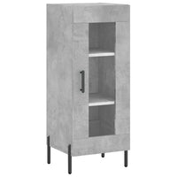 Thumbnail for Sideboard Betongrau 34,5x34x90 cm Holzwerkstoff