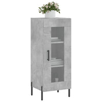 Thumbnail for Sideboard Betongrau 34,5x34x90 cm Holzwerkstoff