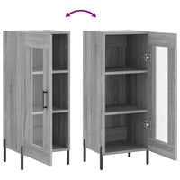 Thumbnail for Sideboard Grau Sonoma 34,5x34x90 cm Holzwerkstoff