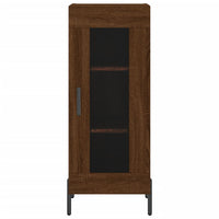 Thumbnail for Sideboard Braun Eichen-Optik 34,5x34x90 cm Holzwerkstoff