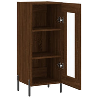 Thumbnail for Sideboard Braun Eichen-Optik 34,5x34x90 cm Holzwerkstoff