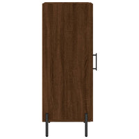 Thumbnail for Sideboard Braun Eichen-Optik 34,5x34x90 cm Holzwerkstoff