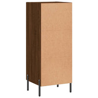 Thumbnail for Sideboard Braun Eichen-Optik 34,5x34x90 cm Holzwerkstoff