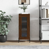Thumbnail for Sideboard Braun Eichen-Optik 34,5x34x90 cm Holzwerkstoff