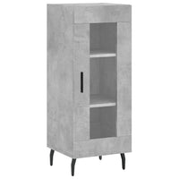 Thumbnail for Sideboard Betongrau 34,5x34x90 cm Holzwerkstoff