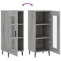 Thumbnail for Sideboard Grau Sonoma 34,5x34x90 cm Holzwerkstoff