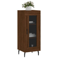 Thumbnail for Sideboard Braun Eichen-Optik 34,5x34x90 cm Holzwerkstoff