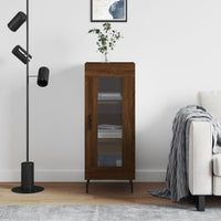 Thumbnail for Sideboard Braun Eichen-Optik 34,5x34x90 cm Holzwerkstoff