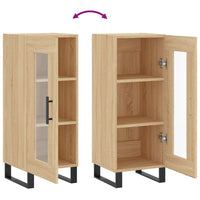 Thumbnail for Sideboard Sonoma-Eiche 34,5x34x90 cm Holzwerkstoff