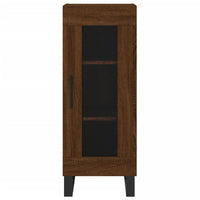 Thumbnail for Sideboard Braun Eichen-Optik 34,5x34x90 cm Holzwerkstoff