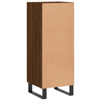 Thumbnail for Sideboard Braun Eichen-Optik 34,5x34x90 cm Holzwerkstoff