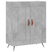 Thumbnail for Sideboard Betongrau 69,5x34x90 cm Holzwerkstoff