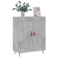 Thumbnail for Sideboard Betongrau 69,5x34x90 cm Holzwerkstoff