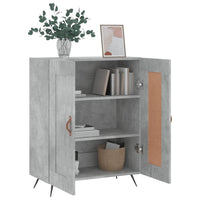 Thumbnail for Sideboard Betongrau 69,5x34x90 cm Holzwerkstoff