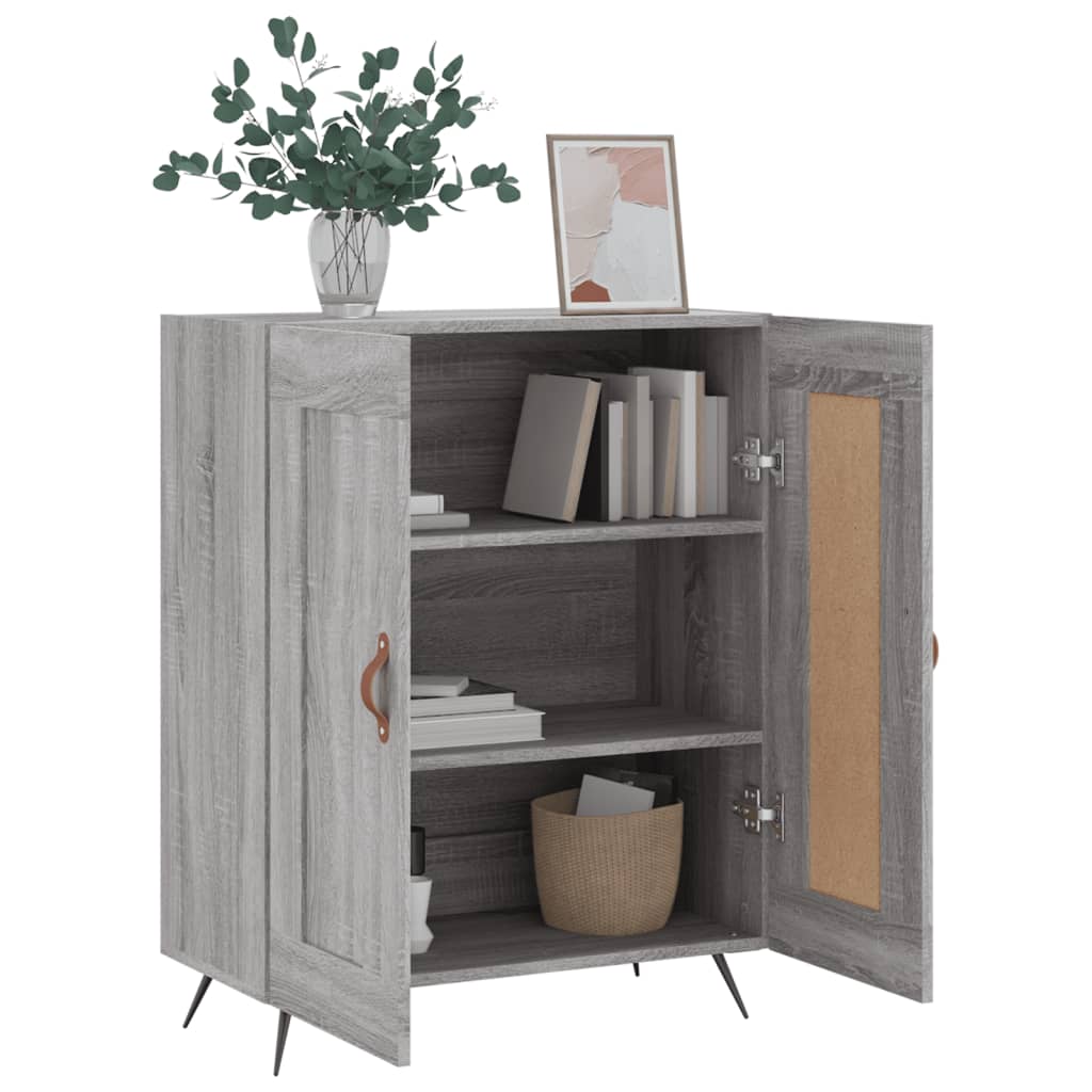 Sideboard Grau Sonoma 69,5x34x90 cm Holzwerkstoff