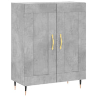 Thumbnail for Sideboard Betongrau 69,5x34x90 cm Holzwerkstoff