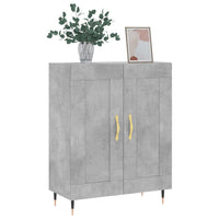 Thumbnail for Sideboard Betongrau 69,5x34x90 cm Holzwerkstoff